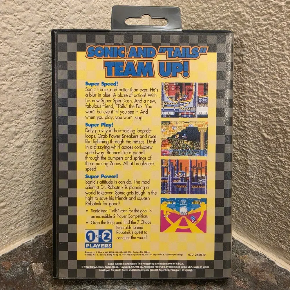 Game - Sonic The Hedgehog 2 [NFR] (CIB) - Genesis - Sega